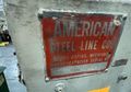 4000 LB X 28" AMERICAN STEEL LINE UNCOILER