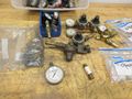 Smith's and Other Assorted Gas Guages, Valves, Orings, Filters and Parts- Auction Item
