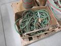 Oxy/Acetylene Torch Parts, Gas Valves, and Partial Spool of New Tubing on Pallet- Auction Item