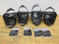 Jackson Safety Welding Helmets, (4pcs) Fixed Shade with New Hardened Glass Filler Plates- Auction Item