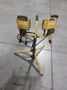 Dual Halogen Work Light on Adjustable Tripod Stand **Works Fine**- Auction Item