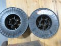 Mig Welding Wire Spools, (2) Lincoln Electric SuperArc LA-100 .045" **New in Boxes**, (2) Weld Cote Metal Partial Rolls .030" Wire- Auction Item