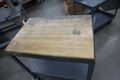Uline HD Metal Tool Cart with Butcherblock Maple Top- Auction Item