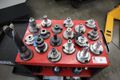 Huot 50 Taper Tool Cart with CT50 Tool Holders, Haas Retention Knobs, Step Clamps- Auction Item