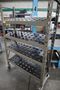 CT40 Taper Tool Rack Cart (Portable) (4) Shelves - 140 Tool Holder Stations with Assorted CT40 Taper Tool Holders- Auction Item