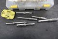 Kennametal Kentip Thru Spindle Coolant Insert Drills with Inserts in Divider Case- Auction Item