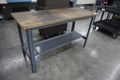 Work Bench with Lower Shelf, 60" x 24" x 34"H- Auction Item