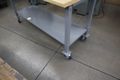 Portable Work Bench, Wood Surface, Lower Shelf, Heavy Duty Casters- Auction Item