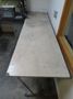 Work Table w Metal Frame w Fly Swatter- Auction Item