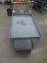 Rolling Cart Portable on Casters w Tray and Cup Holders- Auction Item