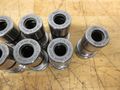 Nikken HSK32E Slim Chuck SK10 Collet Tool Holders (7 pcs), with (25) Various Size SK10 Collets, **Collets New In Packages**- Auction Item