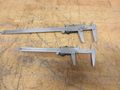 Mitutoyo (2pcs) ABSOLUTE Digimatic, (1) 6" Digital Caliper and (1) 12" Digital Caliper- Auction Item