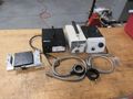 Precision 4.5" x 4.5" Single Axis Stage with Mitutoyo 0-50mm Micrometer, (3) Fiber Optic Light Sources, (2) Light Rings- Auction Item