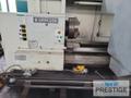 Hankook Hanturn-75 x 6000, 30" x 236", Fanuc 32i CNC, 18" Chuck, (2) Steady Rests, Chip Conveyor, 2012, #31904