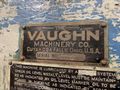 50,000 LBS x 38' VAUGHN DOUBLE PULL/ SINGLE CHAIN DRAW BENCH: STOCK #13578