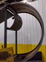 10,000 LB X 24" WIDE X .187" AIR FEEDS COIL CRADLE STRAIGHTENER / UNCOILER: STOCK 17042