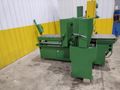 12" X 12" HYD-MECH MODEL #H-12A FULL AUTOMATIC FEED HORIZONTAL BANDSAW PLC 100 CONTROLS: STOCK #