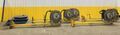 40 HP x 4 STATION CLEAN AIR TECHNOLOGIES / EUROVAC INDUSTRIAL TRANSIT & BUS CENTRAL VACUUM SYSTE