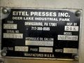 25 TON EITEL MODEL ASP-25 SERVO DRIVEN AUTOMATIC BAR & ROD PRECISION STRAIGHTENING PRESS: YOBRO