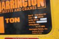 1 TON HARRINGTON SINGLE PHASE ELECTIC CHAIN HOIST: STOCK #69517