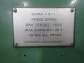 90 TON X 10' CINCINNATI FM II HYDRAULIC PRESS BRAKE: STOCK #72733