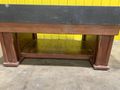 6' X 4' X 8.5" BLACK GRANITE PRECISION LAYOUT SURFACE PLATE WITH STAND: STOCK 16236