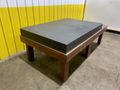 6' X 4' X 6" BLACK GRANITE PRECISION LAYOUT SURFACE PLATE WITH STAND: STOCK 16237