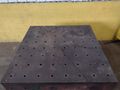 48" x 48" x 36" HIGH INTERLAKE DRILLED & TAPPED SET-UP / RISER TABLE: STOCK #16475