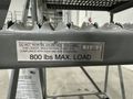 U-Line 4-Step Rolling Steel Staircase Ladder