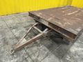 20,000 LBS (10 TON) x 120" x 60" STEEL WITH HARD TIRE TRANSFER CART CAR: STOCK #23237