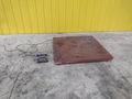 10,000 LBS BRECHBUHLER MODEL #UMC600AAAC PLATFORM FLOOR SCALE: STOCK #21653