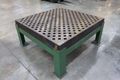 60″ x 60″ Welding Table in Stand, Acorn Style