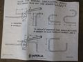 7/8" IMPERIAL TOOL MODEL #260-FHA BLUE DOT CONDUIT BENDER #P0000153: STOCK 14717