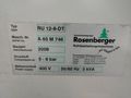 12 TON ROSENBERGER MODEL RU-12-8-DT 3/BLOW SERVO DRIVEN TUBE END FORMER: STOCK #14538