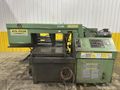 16" x 16" HYD-MECH MODEL #M-16A FULLY AUTOMATIC HORIZONTAL BANDSAW WITH POWER MITRE SWIVEL: STOC