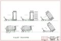 CHERRYS MODEL #C9048/00/4242 PALLET INVERTER / ROTATE / FLIPPER : STOCK #23224