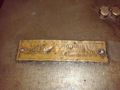 1963 LUDWIG GREFE MODEL #10 FLAT DIE THREAD ROLL THREADER : STOCK #19183