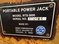 (4)  ZENEX CORPORATION MODEL RTS-3000 PORTABLE ELECTRIC POWER VEHICLE LIFT JACKS: STOCK #17222