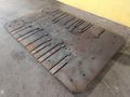 96" X 60" T-SLOTTED BOLSTER PLATE / LAYOUT SURFACE PLATE: STOCK #12680