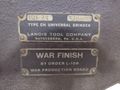 10" X 24" LANDIS CYLINDRICAL GRINDER: STOCK #18681
