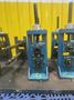 4 STAND X 1.5" X 11" YODER ROLLFORMER STANDS ON 6 STAND RAFTED BASE: STOCK #16781
