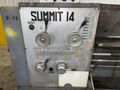 14" X 40" SUMMIT MODEL #14 ENGINE LATHE. 2" HOLE: STOCK #23258