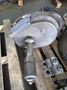 USED, 24" CUSHMAN 4-JAW HEAVY DUTY POWER WRENCH COMBINATION CHUCK WITH 8-1/8" HOLE