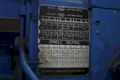 8' X 19" GIDDINGS & LEWIS RADIAL DRILL: STOCK #75046