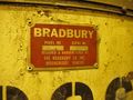30,000 LB x 48" BRADBURY 3 ARM TURNSTILE