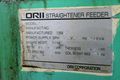 31.49" X .236" ORII SERVO FEEDER STRAIGHTENER