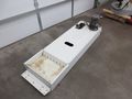 Used Haas Older Style 35 Gallon Coolant Tank with Low Pressure Baldor Coolant Pump and 3 Prong Plug