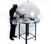 Inflatable Table Top Welding Enclosure, Approx 48" Diameter with Tubing and Patching Accessories- Auction Item