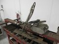 Oxy/Acetylene Torch Track Cutting Table with Victor VCM 200 Motor Unit and Adjustable Torch, Track, and Material Catch Drawers- Auction Item