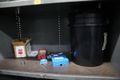 Metal Cabinet, 2 Door, 4 Adjustable Shelves with 3 Angle Plates and Contents- Auction Item